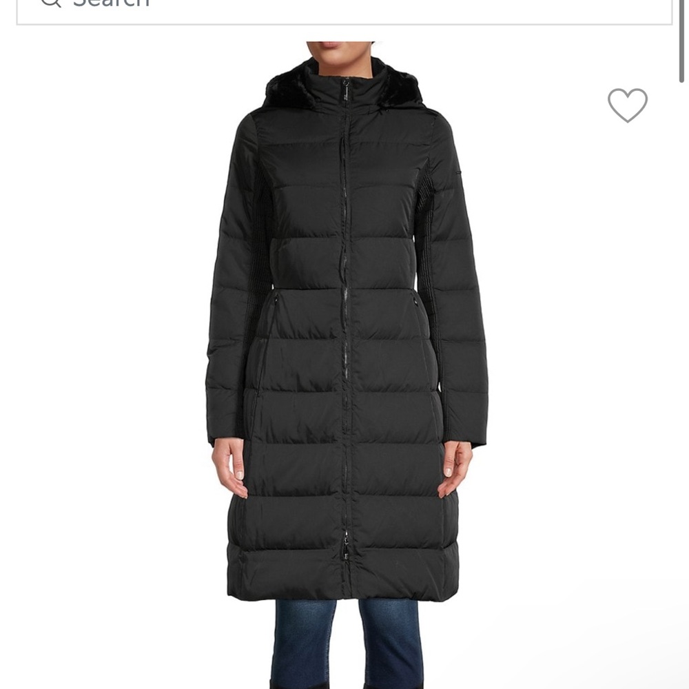 Armani jeans puffer jacket
